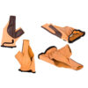 Bow Hand glove for traditional bows in light brown color.