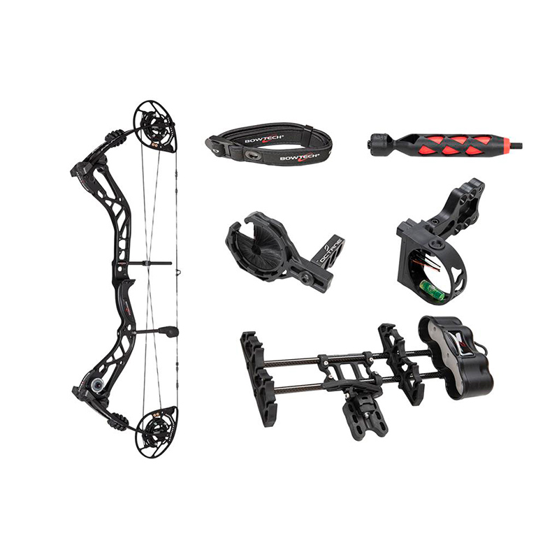 Pack de arco de poleas Bowtech Carbon Zion Max de caza