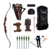 Kit arco recurvo tradicional Mohican Take Down