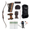 Kit arco recurvo Shadow Tradicional de 58" RH