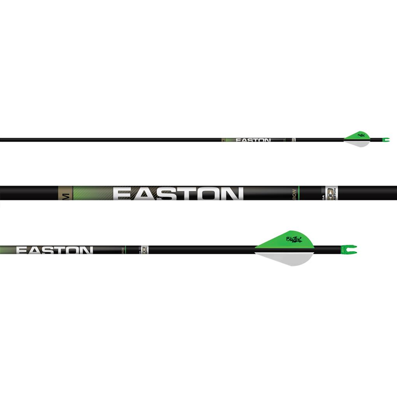 flecha completa easton axis long range 4 mm con pluma blazer 2