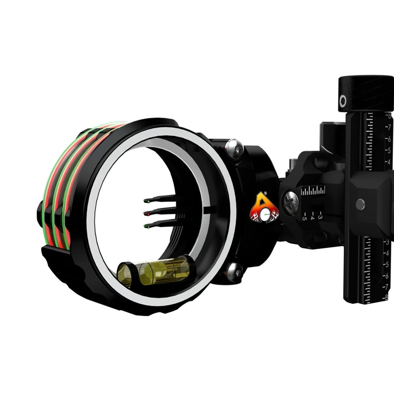 Axcel Armortech Lite 41mm 3, 4, or 5 Pin Black Hunting Sight Axcel Armortech Lite 41mm 3, 4, or 5 Pin Black Hunting Sight