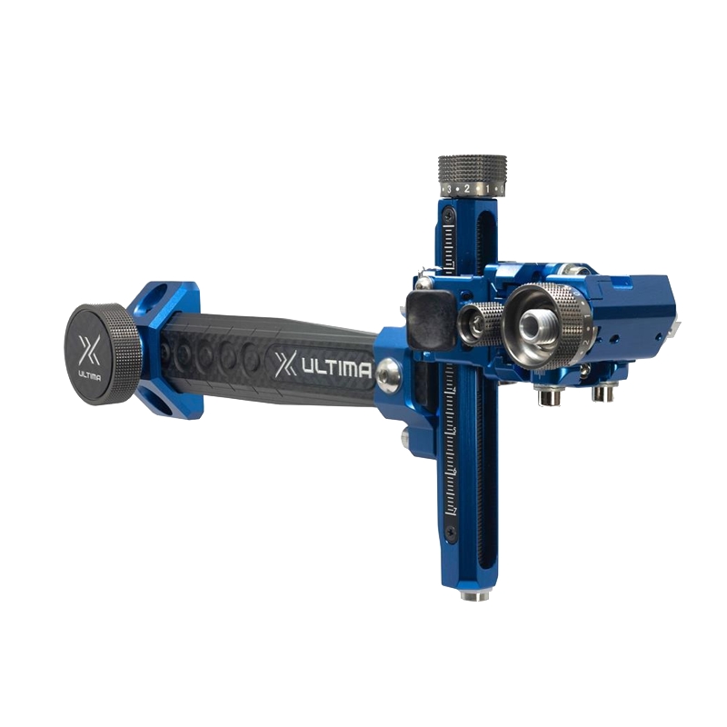 Visor de Precision Shibuya Ultima CP Pro 400-9-Carbon RH-LH-azul