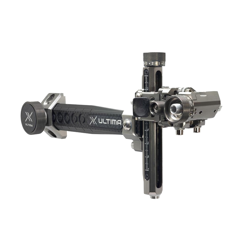 Visor de Precision Shibuya Ultima CP Pro 400-9-Carbon RH-LH-gris-metalizado