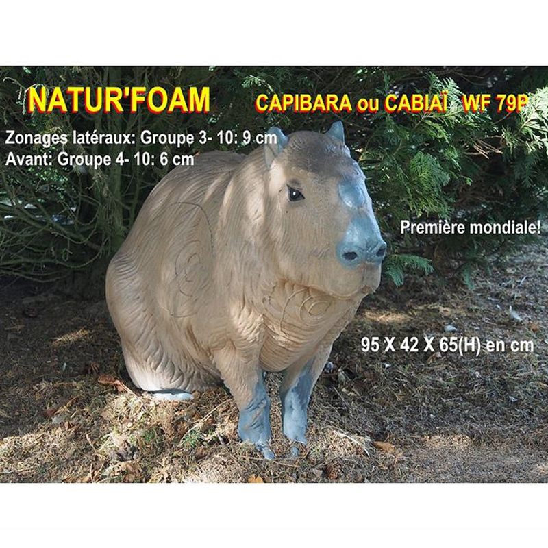 3D Capybara Target Foam 65x95cm 3D Capybara Target Foam 65x95cm