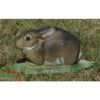 3D Lying Rabbit Target Foam 18x38cm