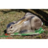 3D Lying Hare Target Foam 21x51cm