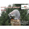 3D Target Climbing Raccoon 46x22x36cm