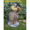 3D Target Eating Marmot Foam 40x26x55cm