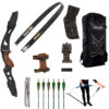 Kit arco tradicional de caza Black Elk