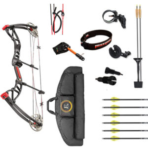 Kit de Arco de poleas Ek Poelang Exterminator RH 20-70LBS 17-31”