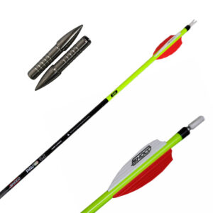 Flecha completa Shocq Pavo 6.2 (12 u)