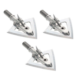 Punta de caza fija Deep Cuts Vented NAP – 100 grains (Pack de 3)