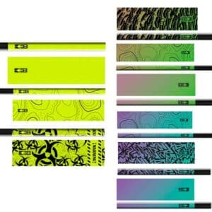 Envolturas Prism Bohning para Flechas 4" 19/64" – Pack de 13 Unidades