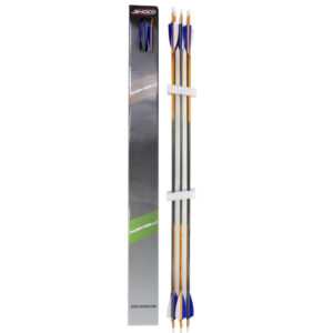 Producto: Flecha de Carbono Inceptor 4.2 con Plumas naturales y Punta Instaladas Shocq