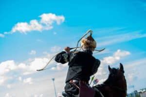 Tiro con arco a caballo otomano